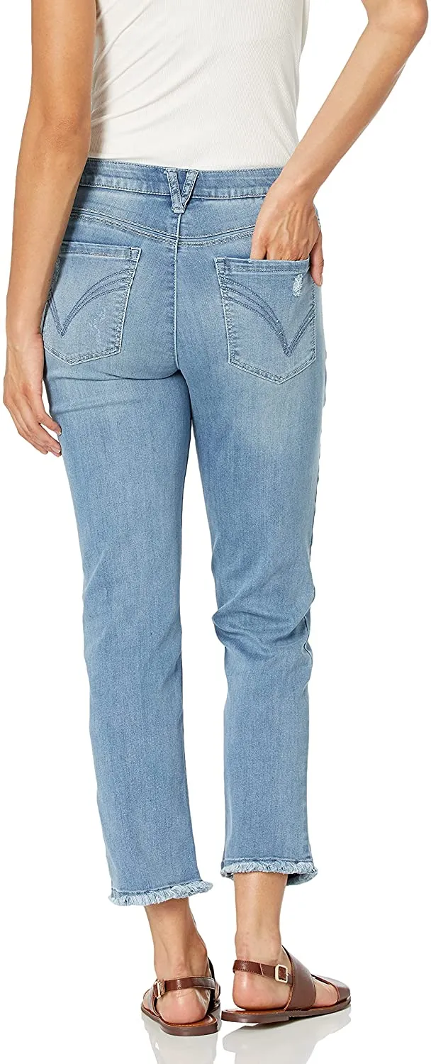 Democracy "Ab" solution High Rise Slim Straight Luxe
