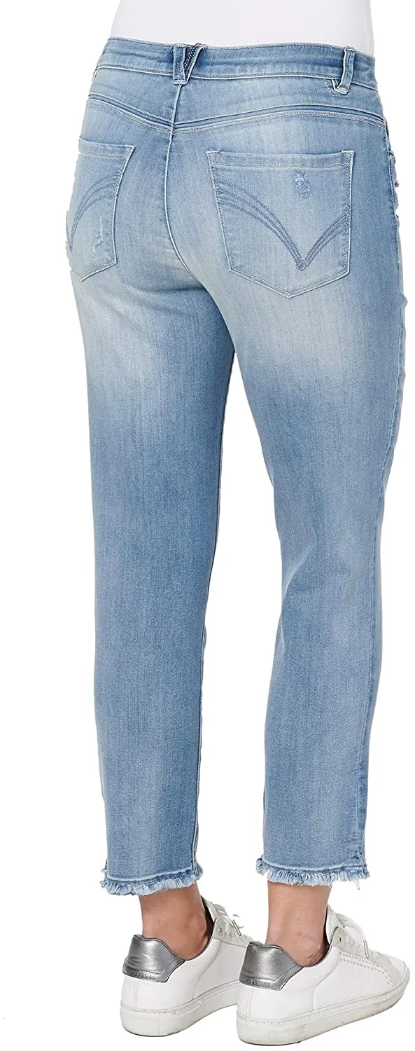 Democracy "Ab" solution High Rise Slim Straight Luxe