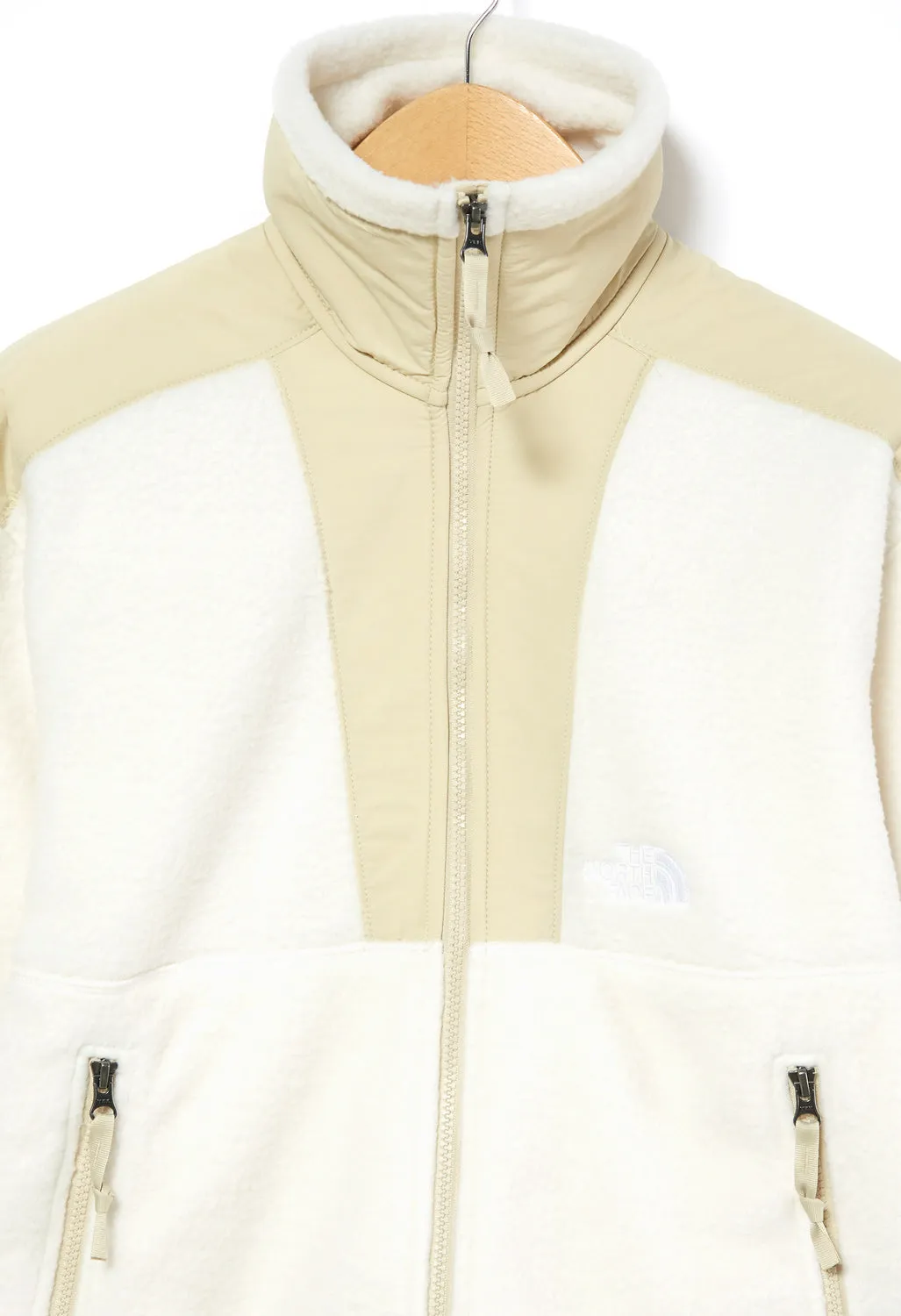 The North Face 94 High Pile Denali Women's Jacket - Gardenia White
