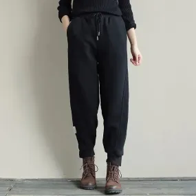Woman Trousers Cotton Sports Pants Baggy Korean Fashion Sweatpants