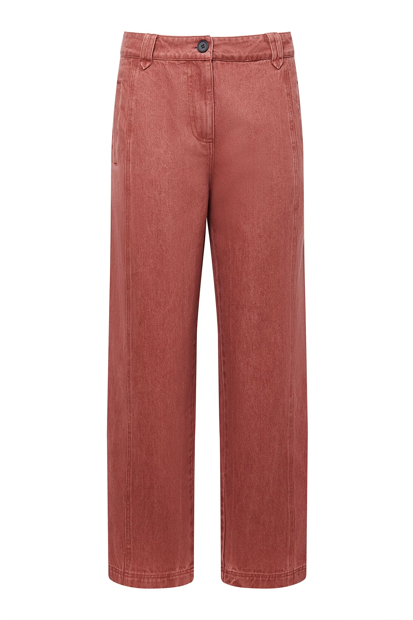 Yaka Trouser Red Wash